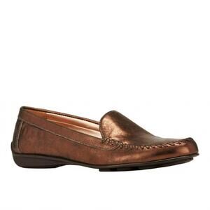 NEW THE WALKING CRADLE CO. women's mercer loafer in bronze